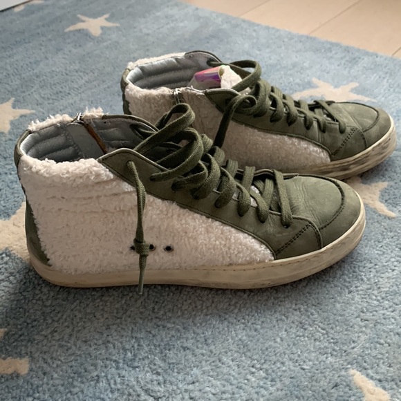 P448 Zip Up High Top Sneakers - Worn once! - Picture 5 of 10